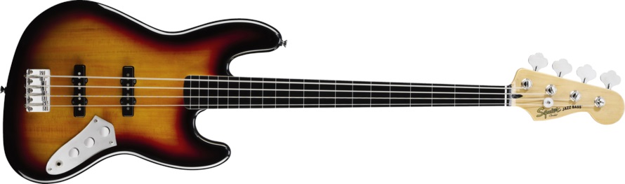 Fender Squier Vintage Modified Jazz Bass FL EN 3CS