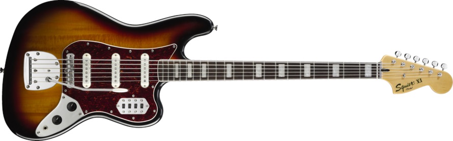 Fender Squier Vintage Modified Bass VI RW 3CS