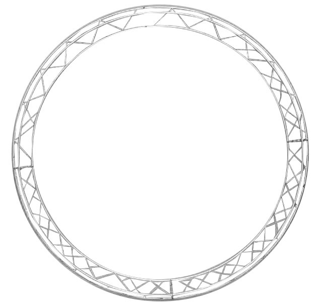 Decotruss Circle 2m section 1570mm, silver