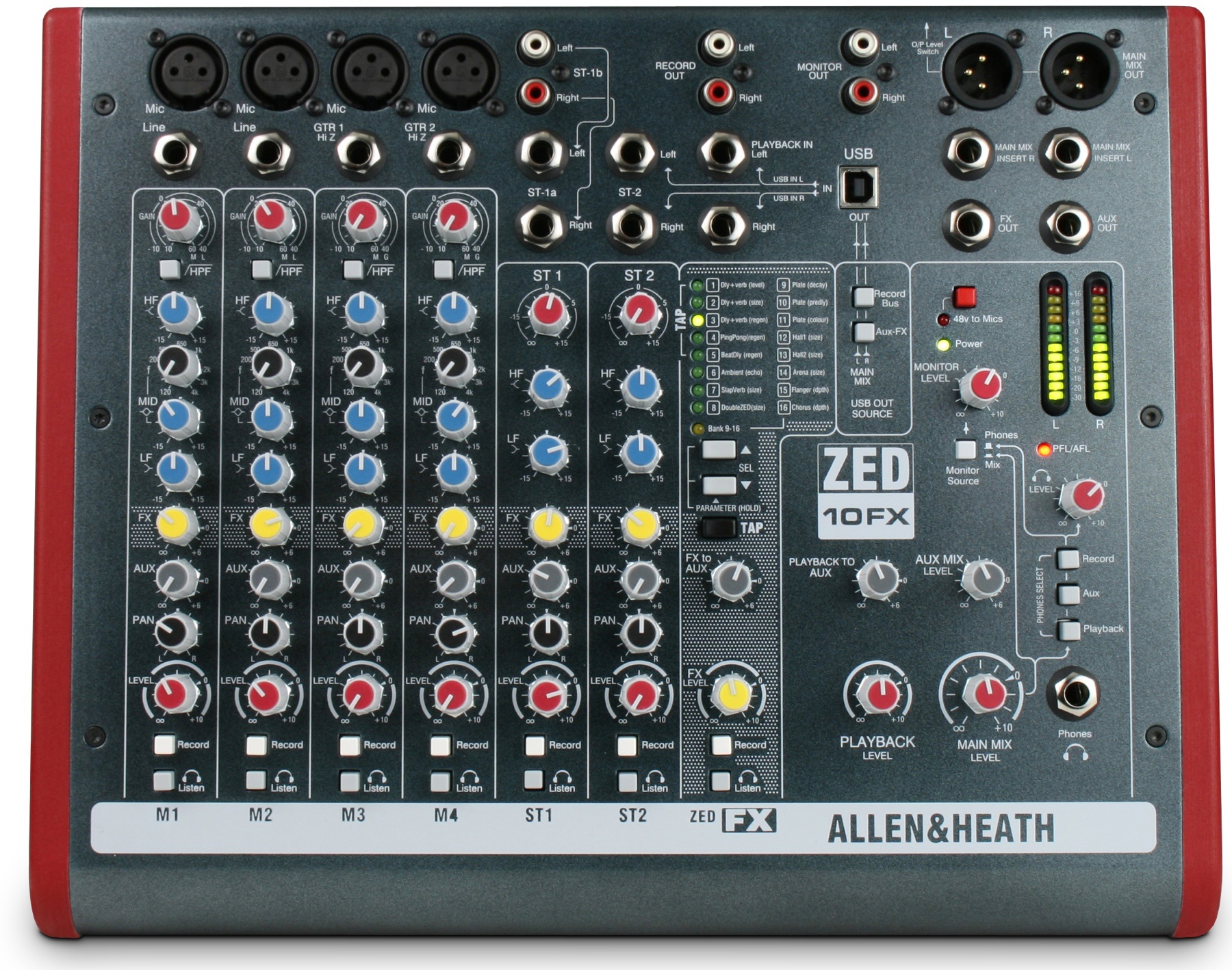 Fotografie Allen&Heath ZED-10FX