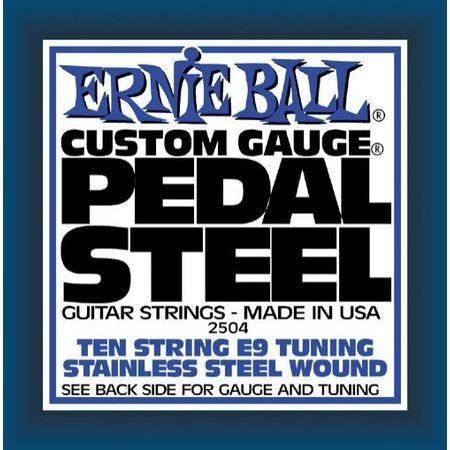 Ernie Ball Pedal Steel Stainless Steel 10-String E9