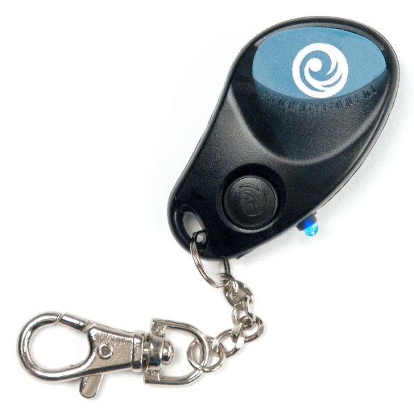 D'Addario Planet Waves Pick Holder Keychain with LED Light