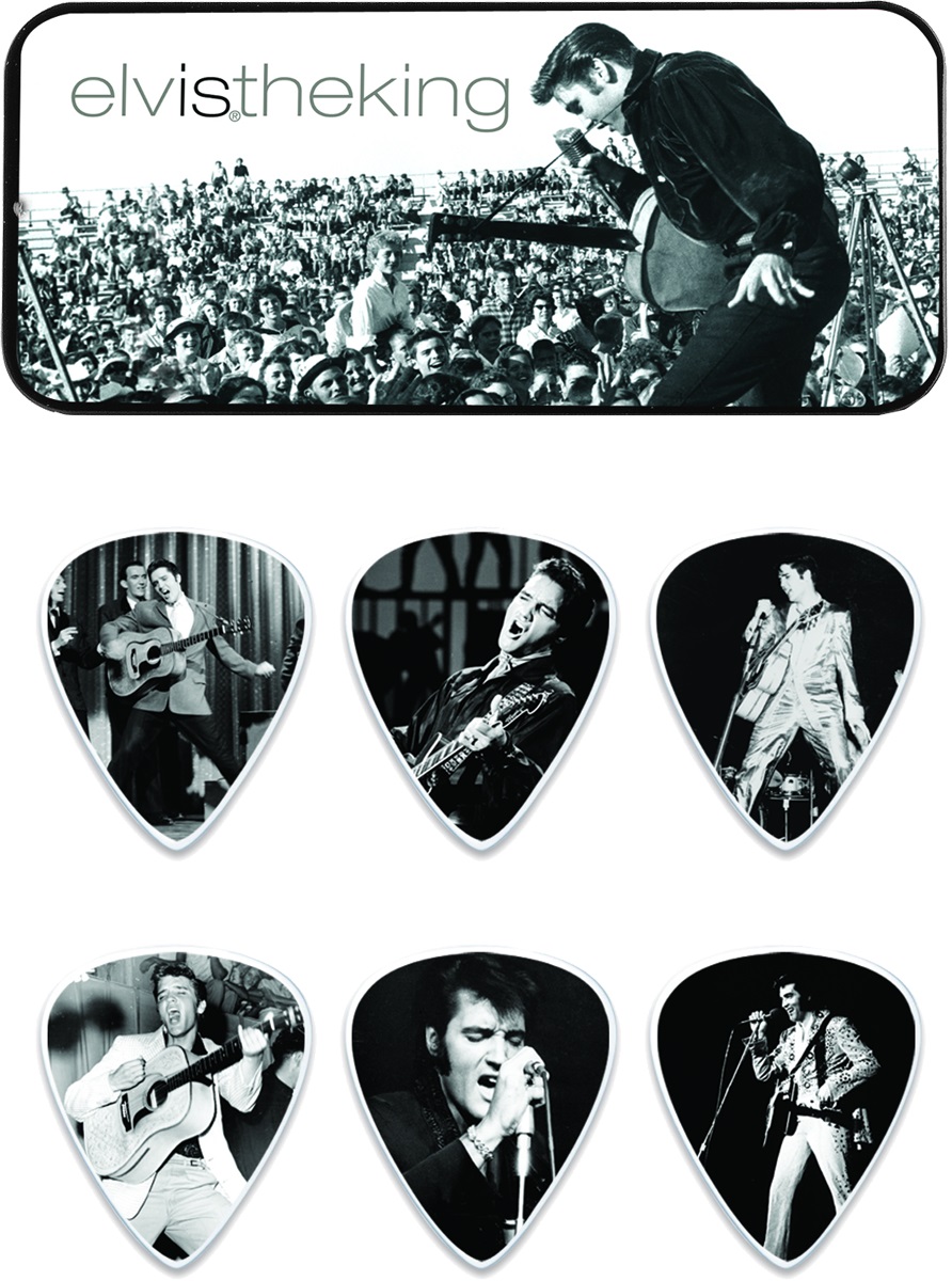 Dunlop Elvis Presley Pick Tin The King