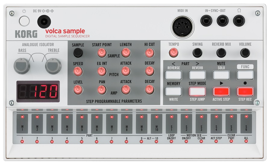 Fotografie Korg Volca Sample