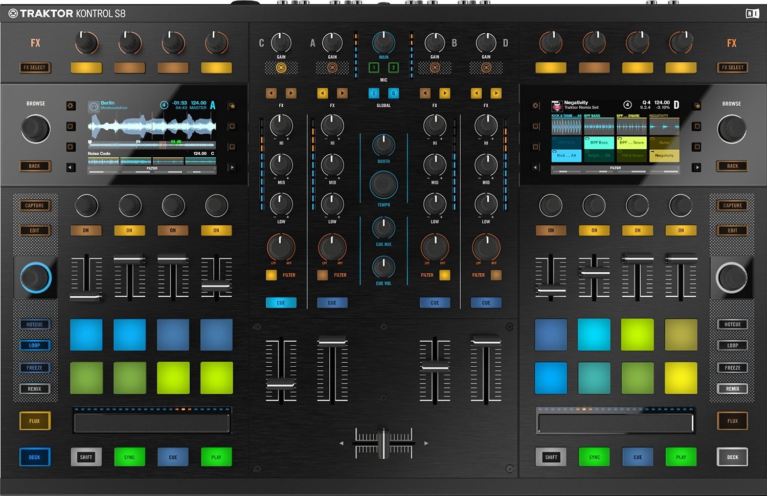 Fotografie Native Instruments Traktor Kontrol S8