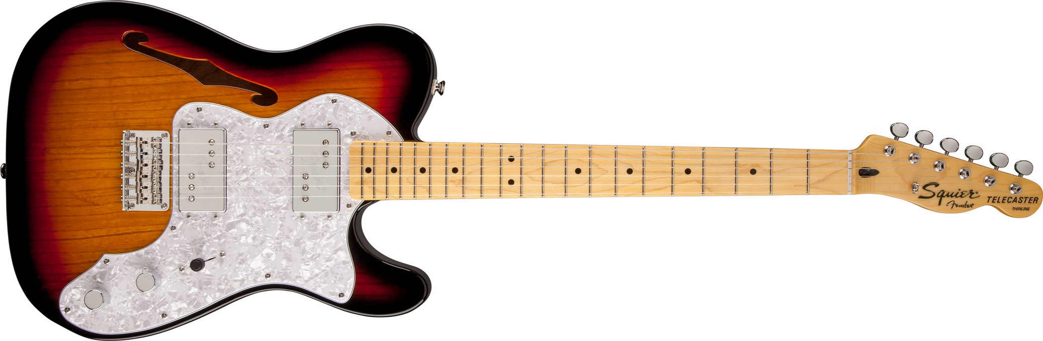 Fender Squier Vintage Modified 72 Tele Thinline MN 3TS