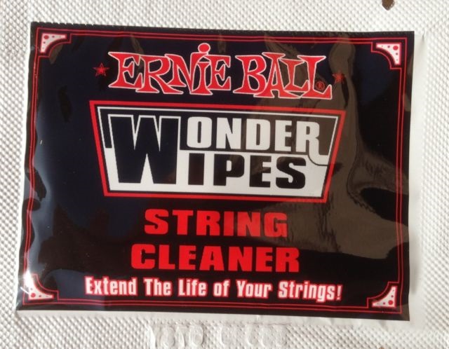 Ernie Ball Wonder Wipes String Cleaner 20-Pack