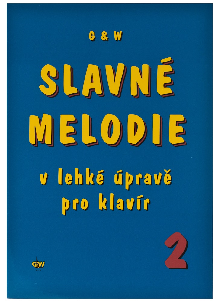 KN Slavné melodie v lehké úpravě pro klavír 2.díl