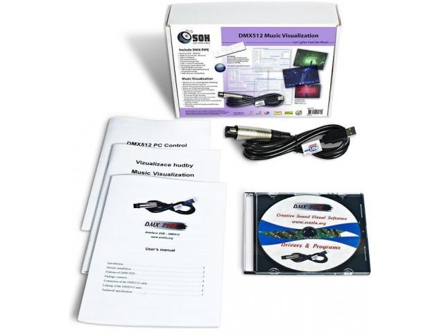 SOH DMX PIPE & Music Visualization 48 Basic