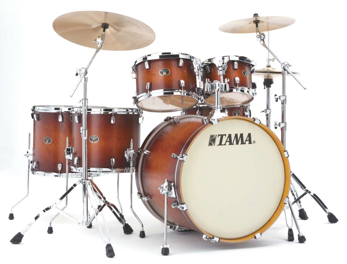 Tama Silverstar Fusion II set Antique Brown Burst