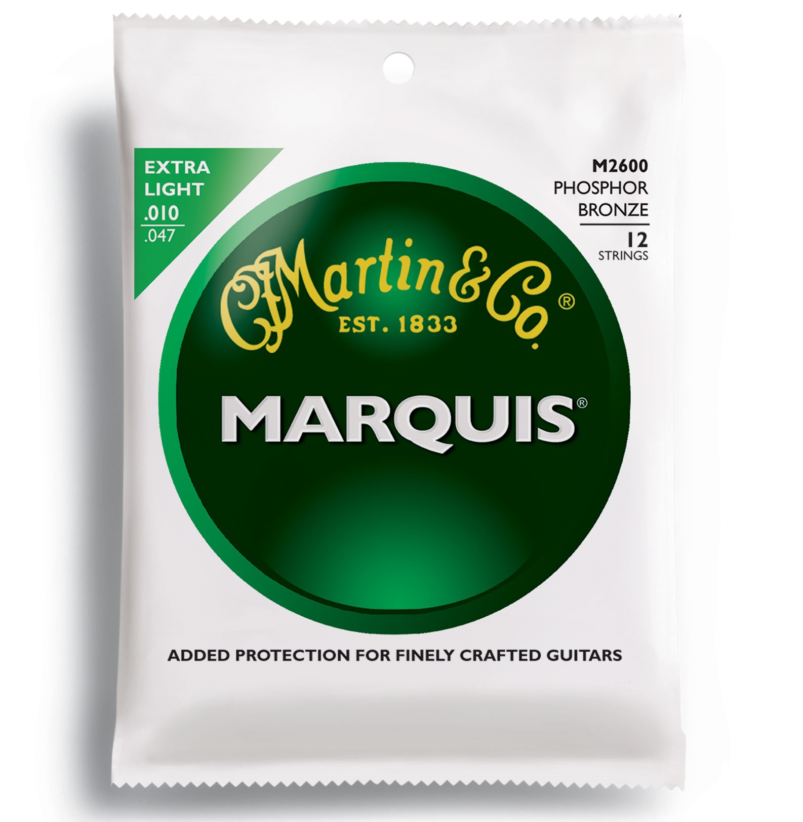 Martin Marquis 92/8 Phosphor Bronze Extra Light 12-String