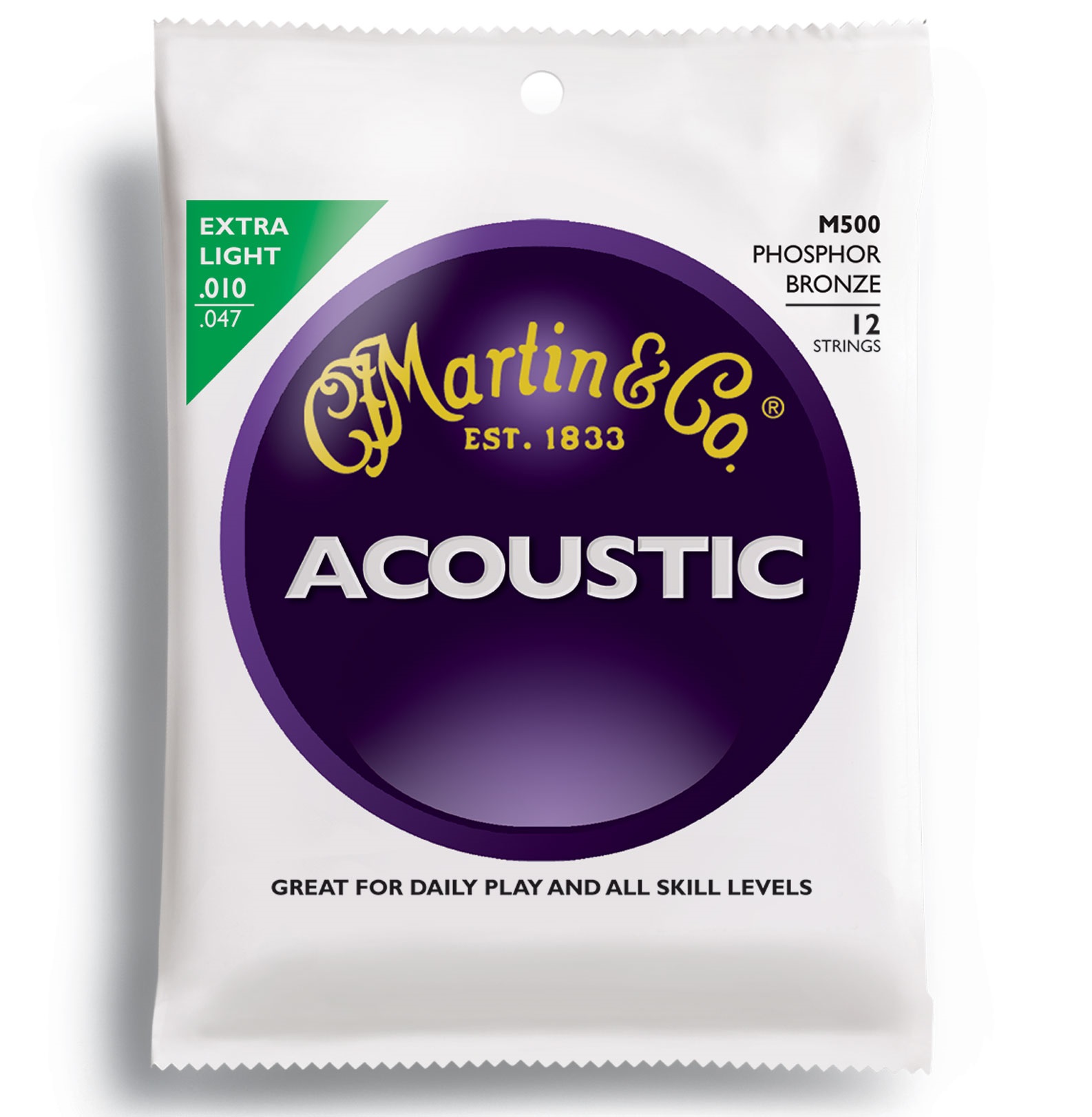 Martin 92/8 Phosphor Bronze Extra Light 12-String