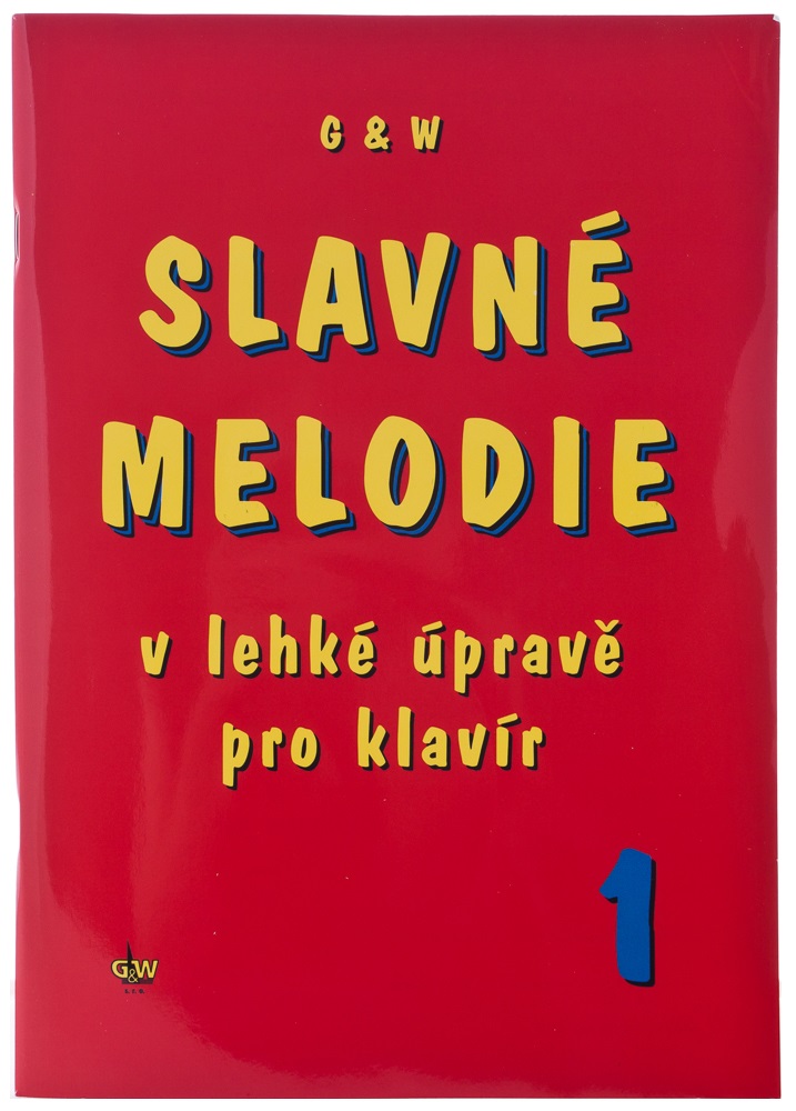 KN Slavné melodie v lehké úpravě pro klavír 1.díl