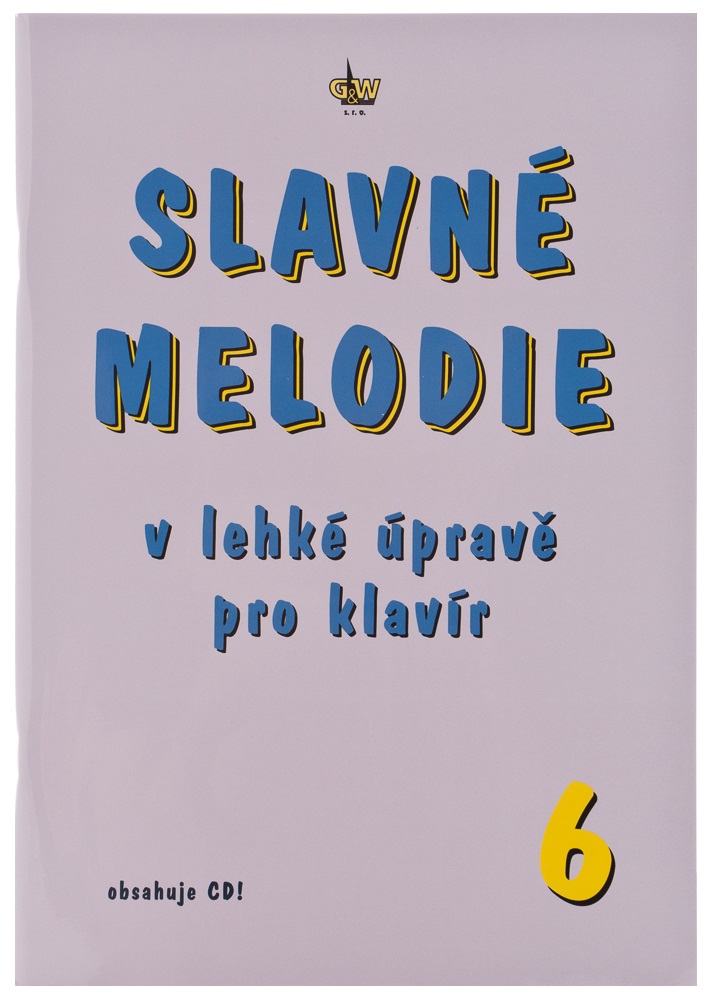 KN Slavné melodie v lehké úpravě pro klavír 6.díl