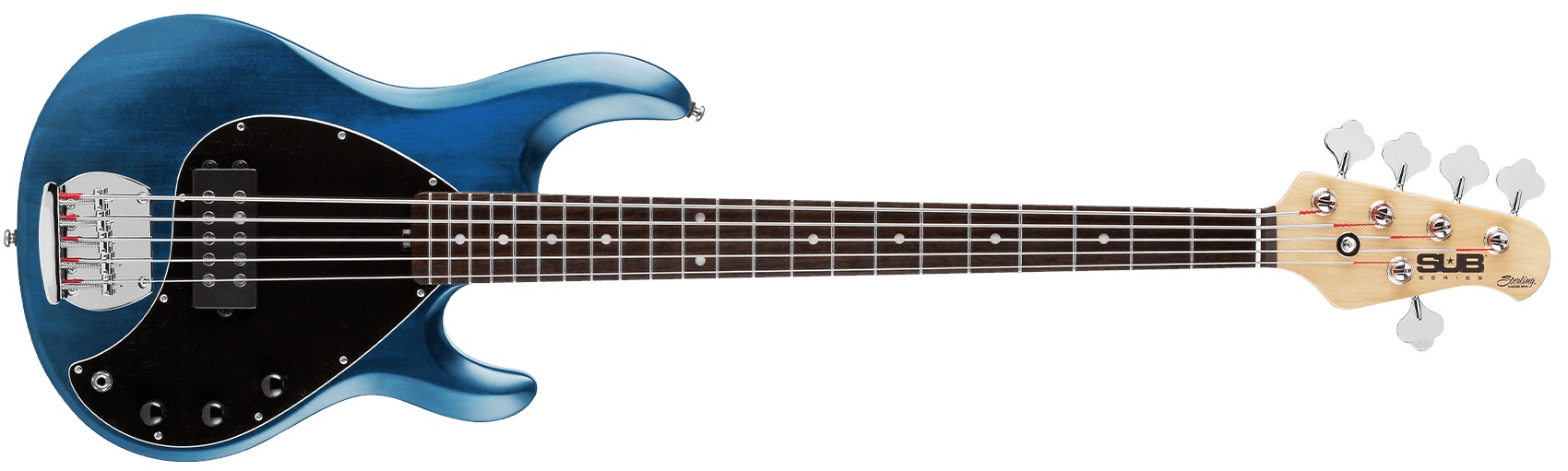 Sterling by Music Man SUB StingRay5 Trans Blue Satin