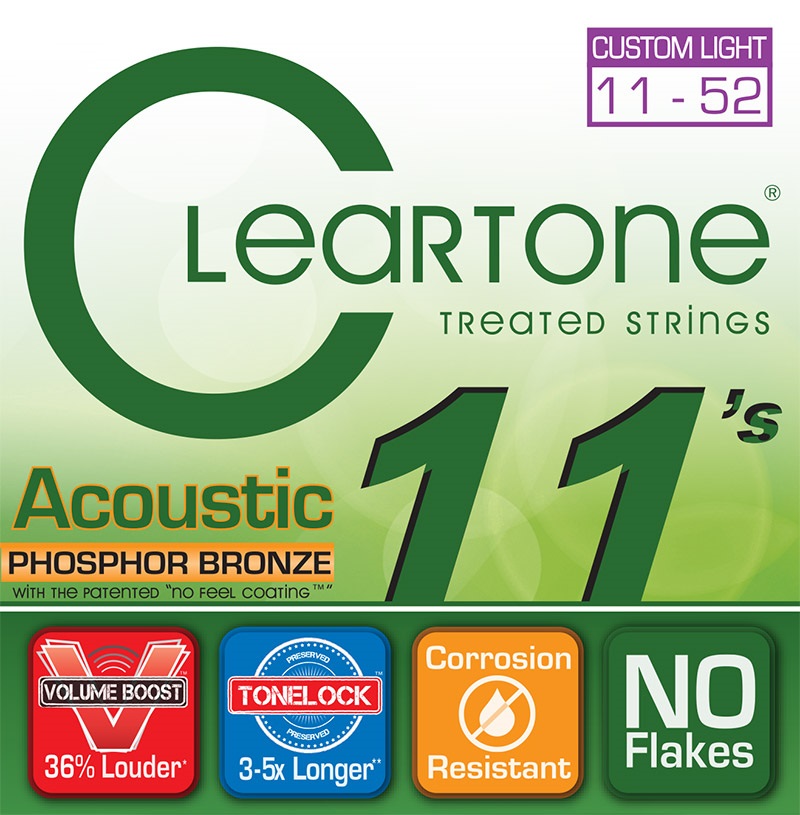 Cleartone Phosphor Bronze 11-52 Custom Light