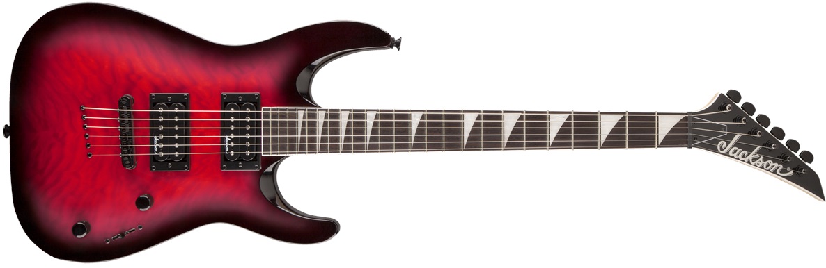 Jackson JS32TQ Dinky Arch Top RW TR