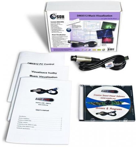 SOH DMX PIPE & Music Visualization 16 Lite