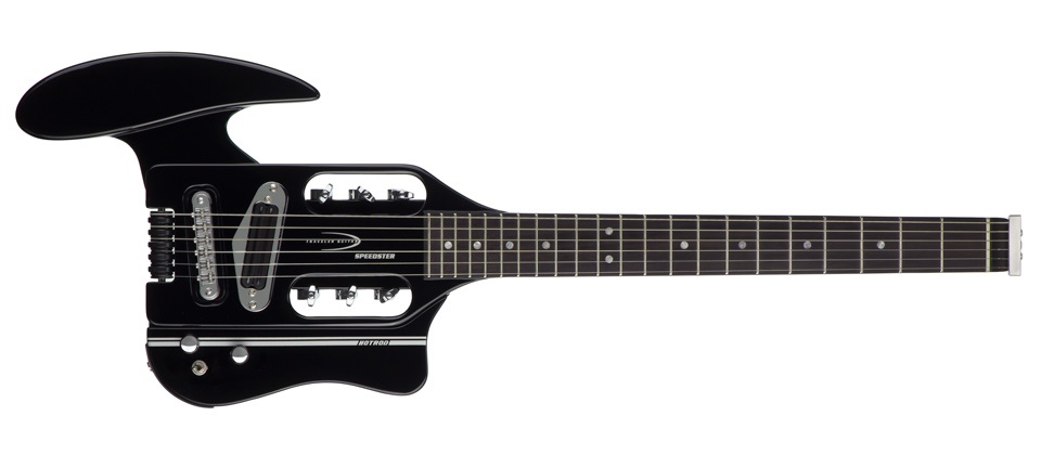 Traveler Guitar Speedster Hot Rod Black V2