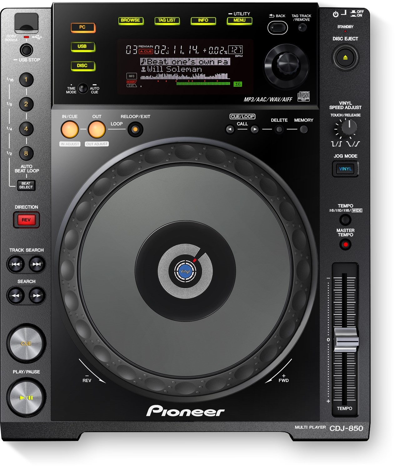 Pioneer DJ CDJ-850-K
