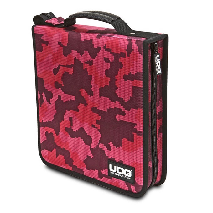 UDG Ultimate CD Wallet 128 Digita Camo Pink