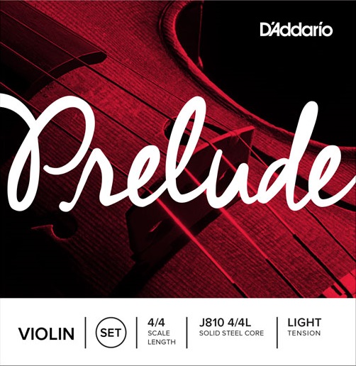 D'Addario Prelude J810 Vln 4/4 L