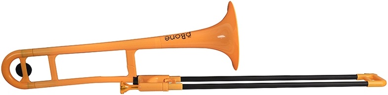 pBone Plastic Trombone Orange