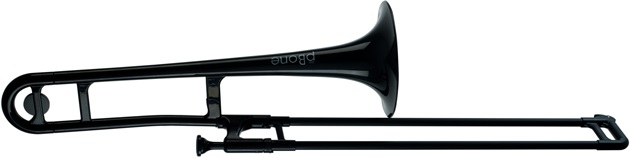 pBone Plastic Trombone Black