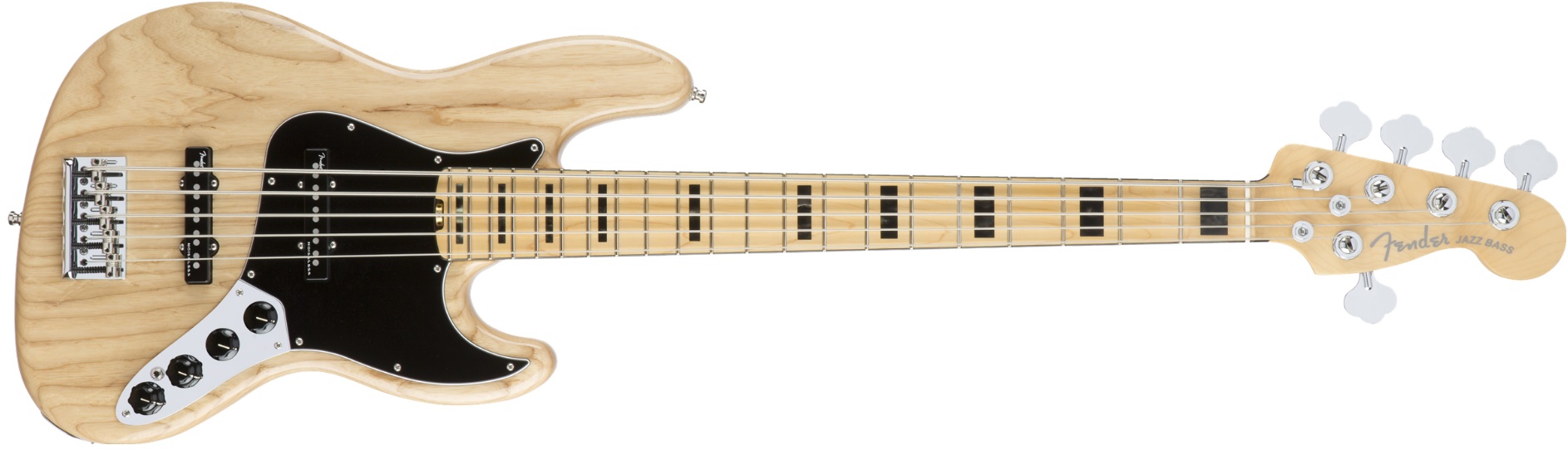 Fender American Elite Jazz Bass V ASH MN NAT