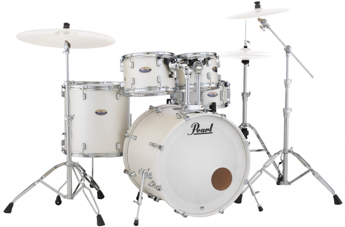 Pearl DMP Decade White Satin Pearl Rock Set