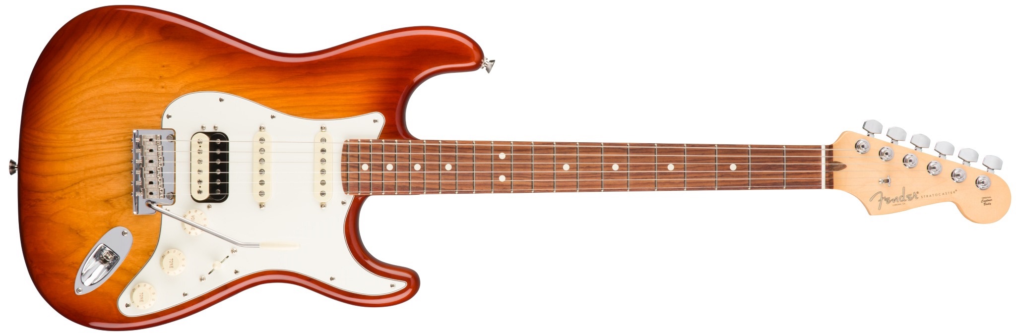 Fender American Pro Stratocaster HSS Shawbuckers RW SSB ASH
