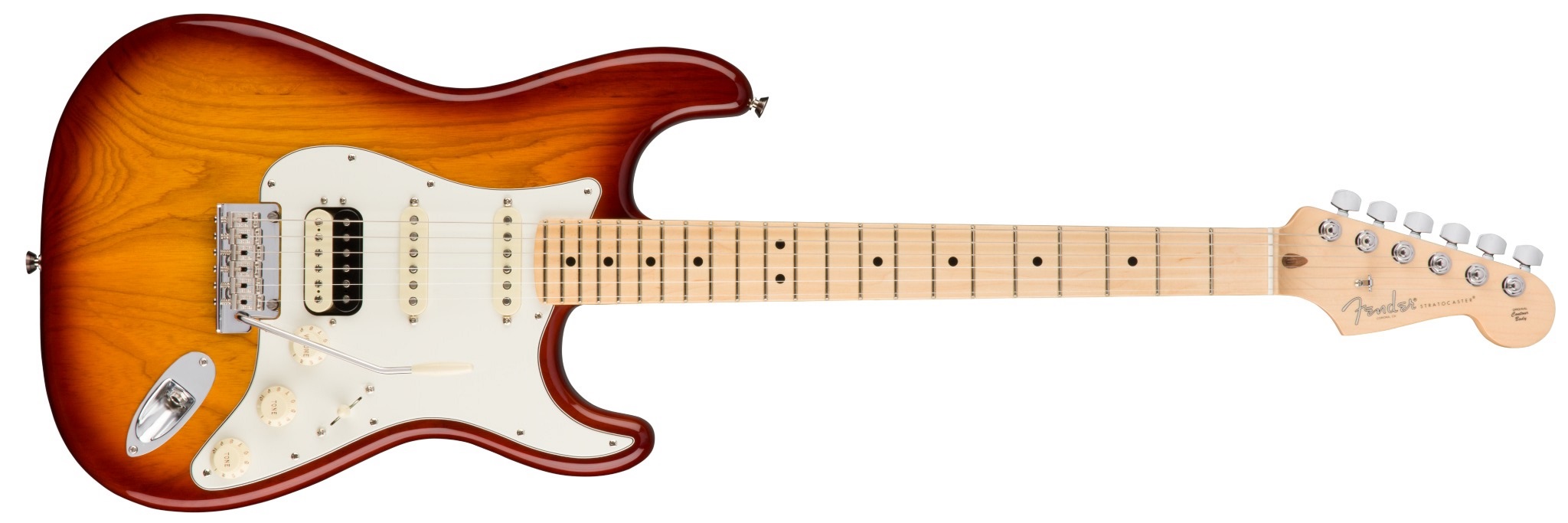 Fender American Pro Stratocaster HSS Shawbuckers MN SSB ASH