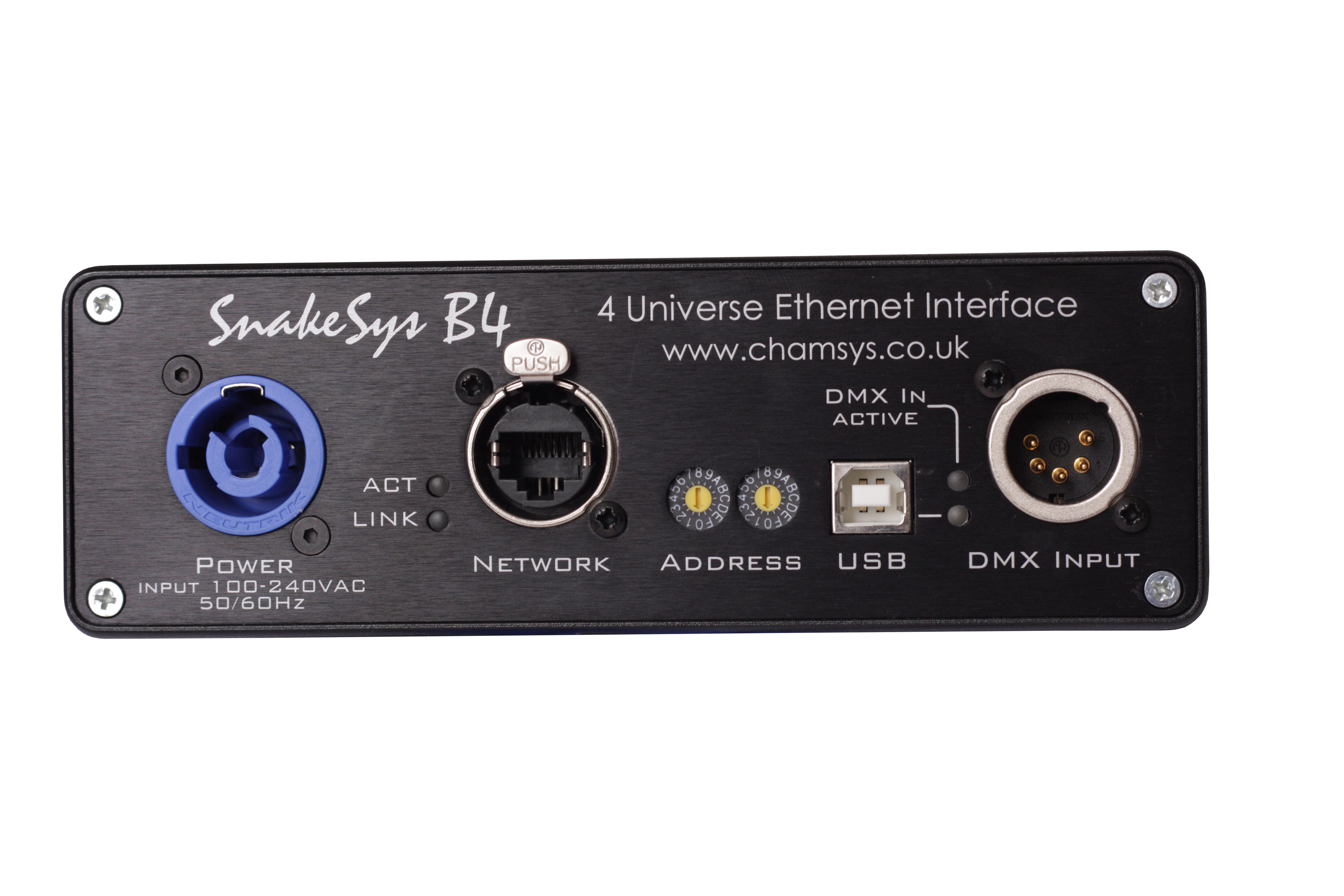 ChamSys SnakeSys B4 (ArtNet/DMX, 4 univ.)