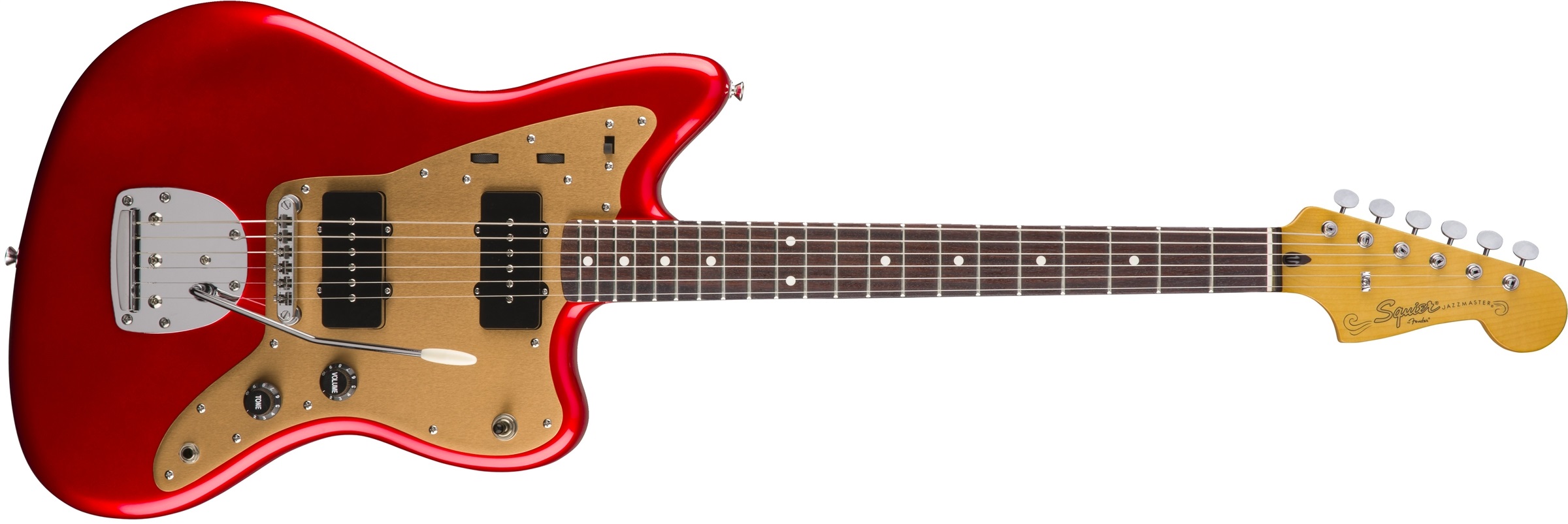 Fender Squier Deluxe Jazzmaster Tremolo RW CAR