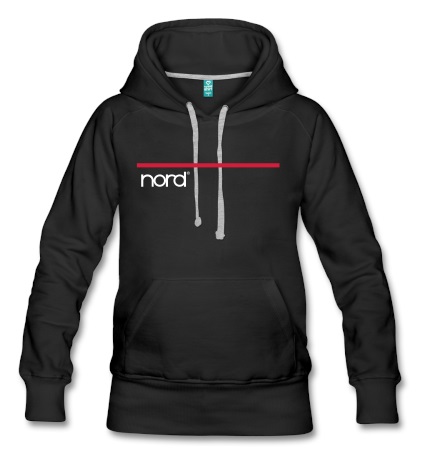 Nord Black Hoodie S Woman