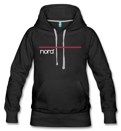 Nord Black Hoodie L Woman