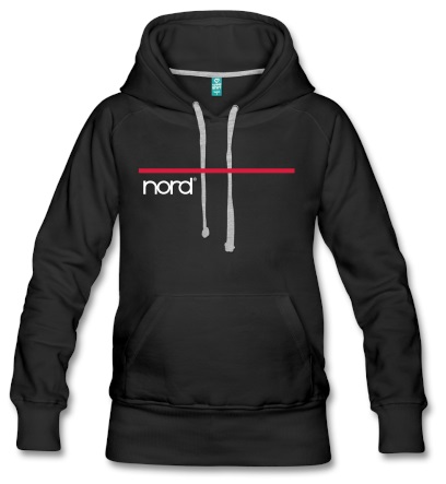 Nord Black Hoodie M Woman