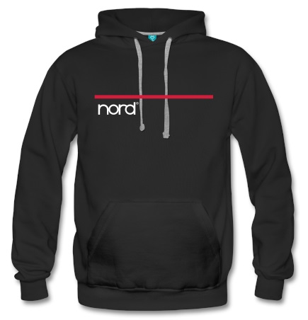 Nord Black Hoodie M Man