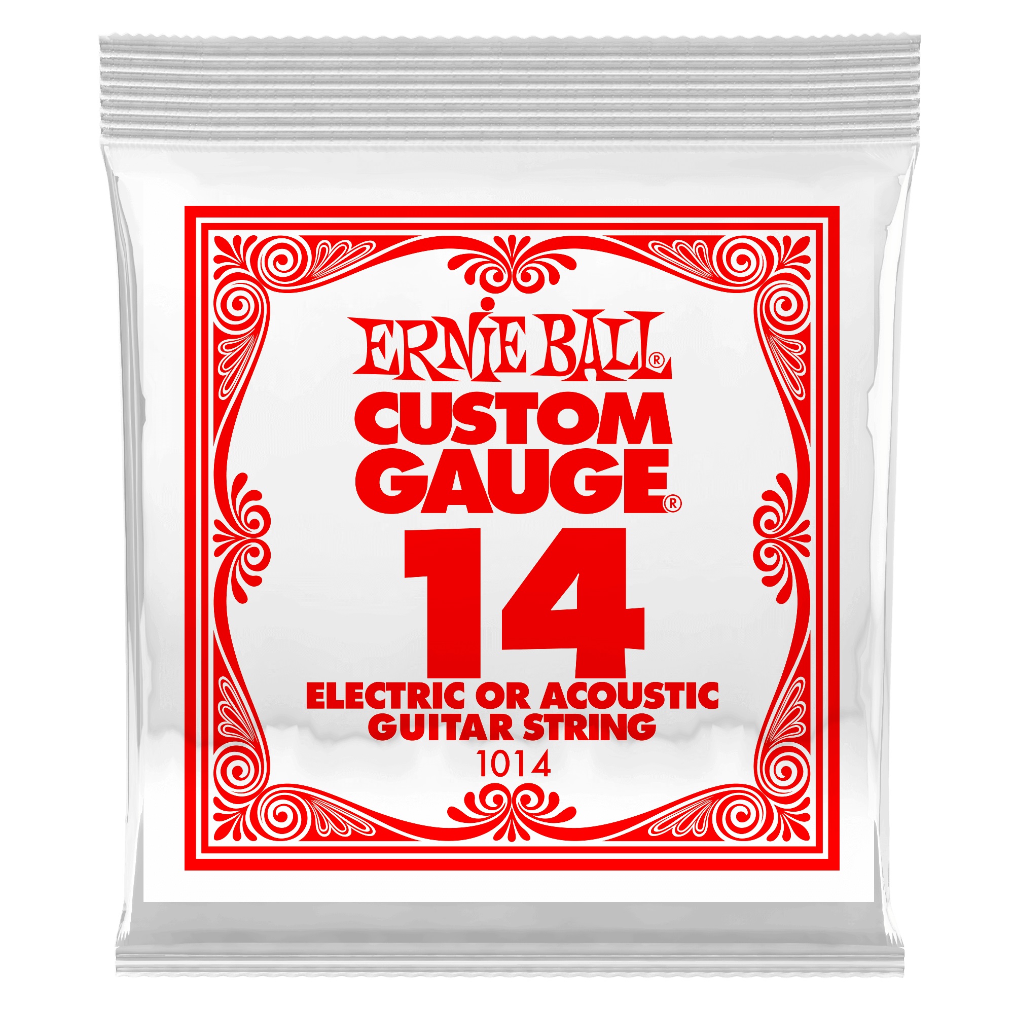 Ernie Ball 1014 Plain Steel Single .014