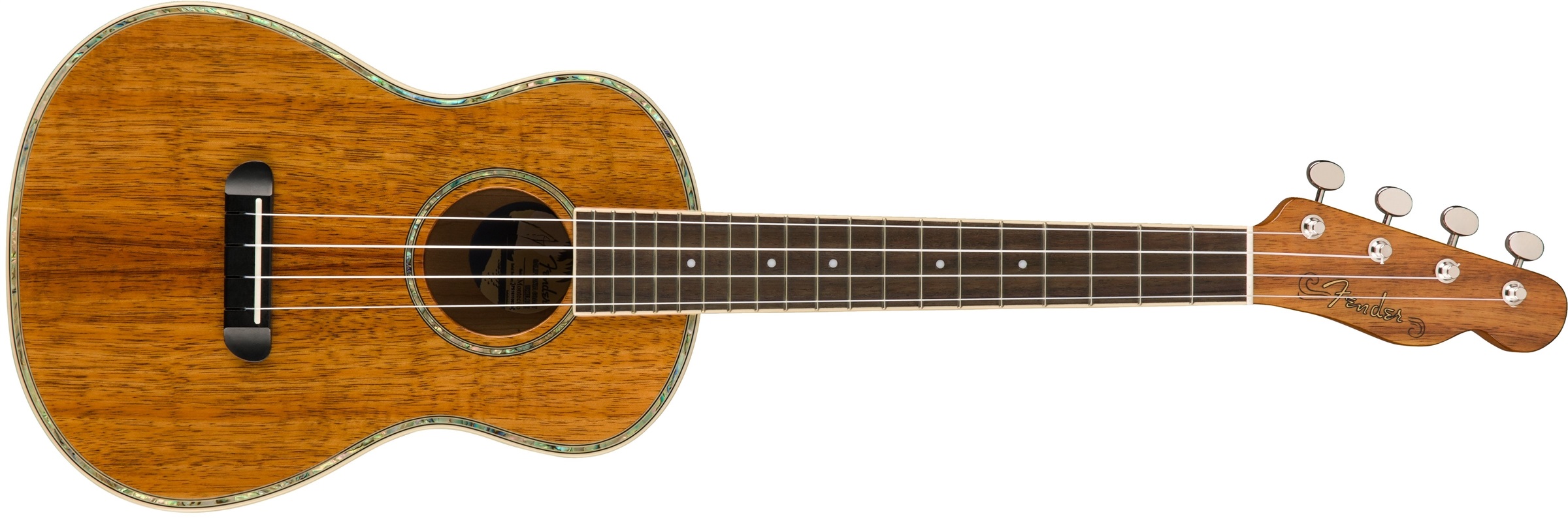 Fender Ukulele Montecito Koa NAT WB