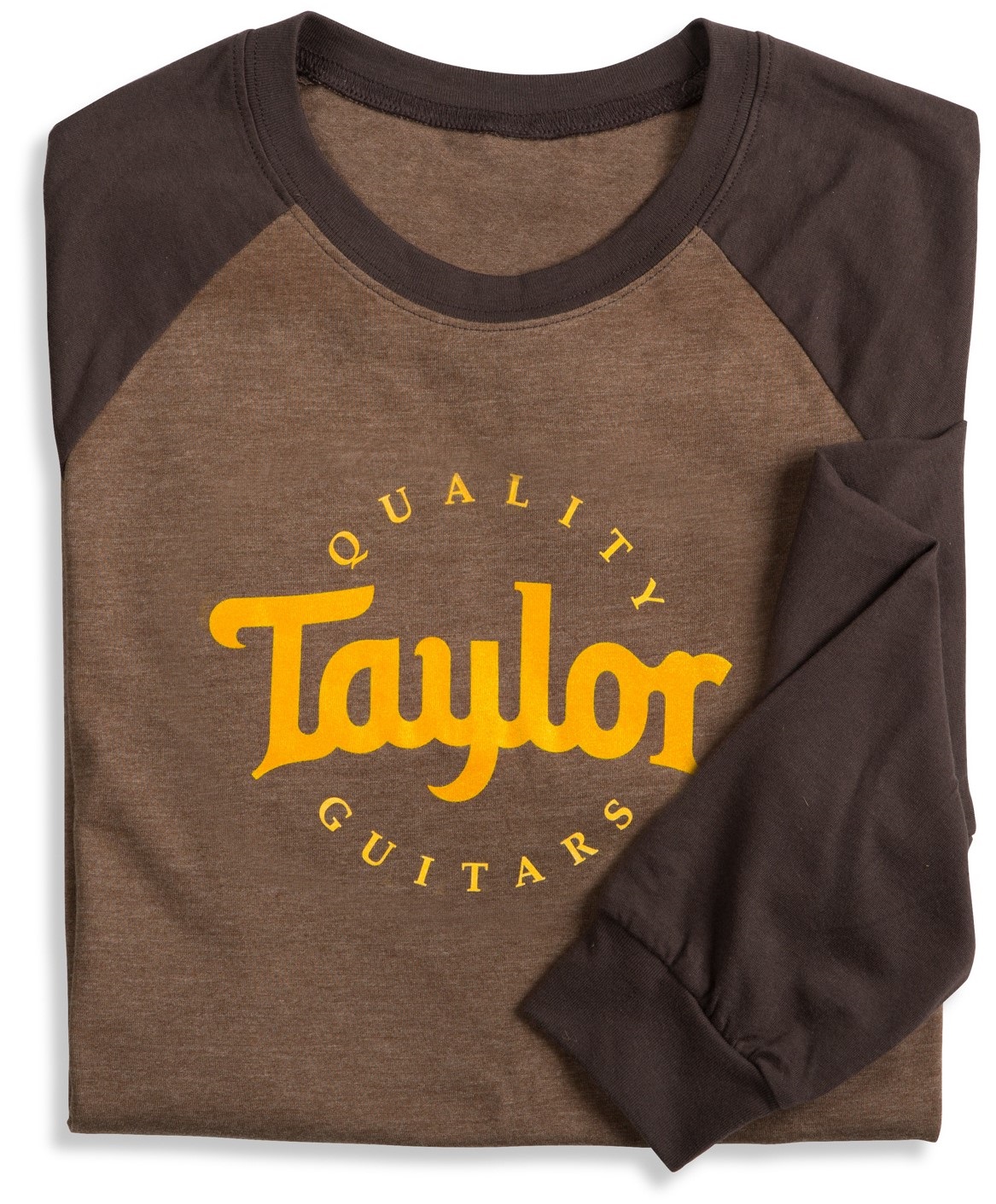 Taylor Baseball T-Shirt Long Sleeve Brown XXL