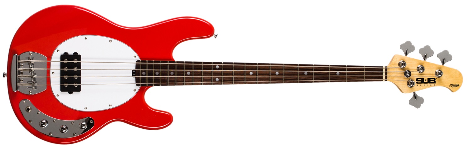 Sterling by Music Man SUB Ray4 Fiesta Red