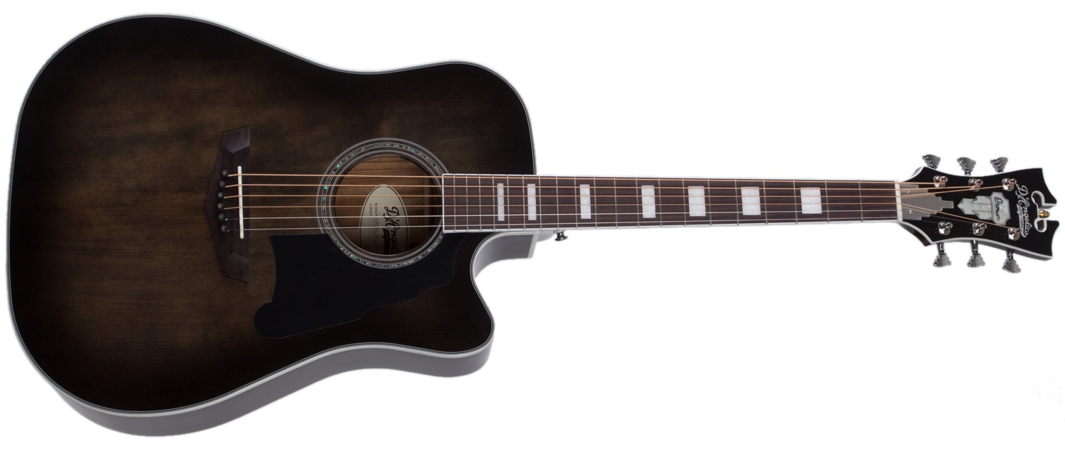 D'Angelico Premier Bowery Grey Black