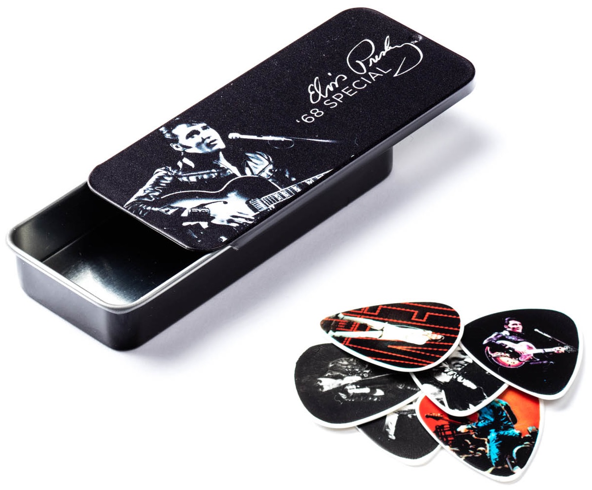 Dunlop Elvis Presley Pick Tin '68 Special