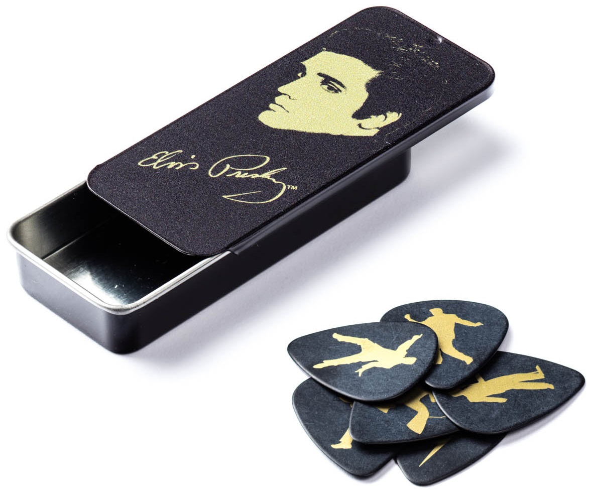 Dunlop Elvis Presley Pick Tin Portrait