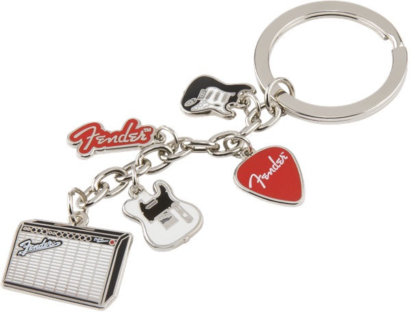 Fender Multi-Icon Keychain