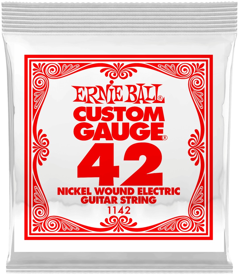 Ernie Ball 1142 Nickel Wound Single .042