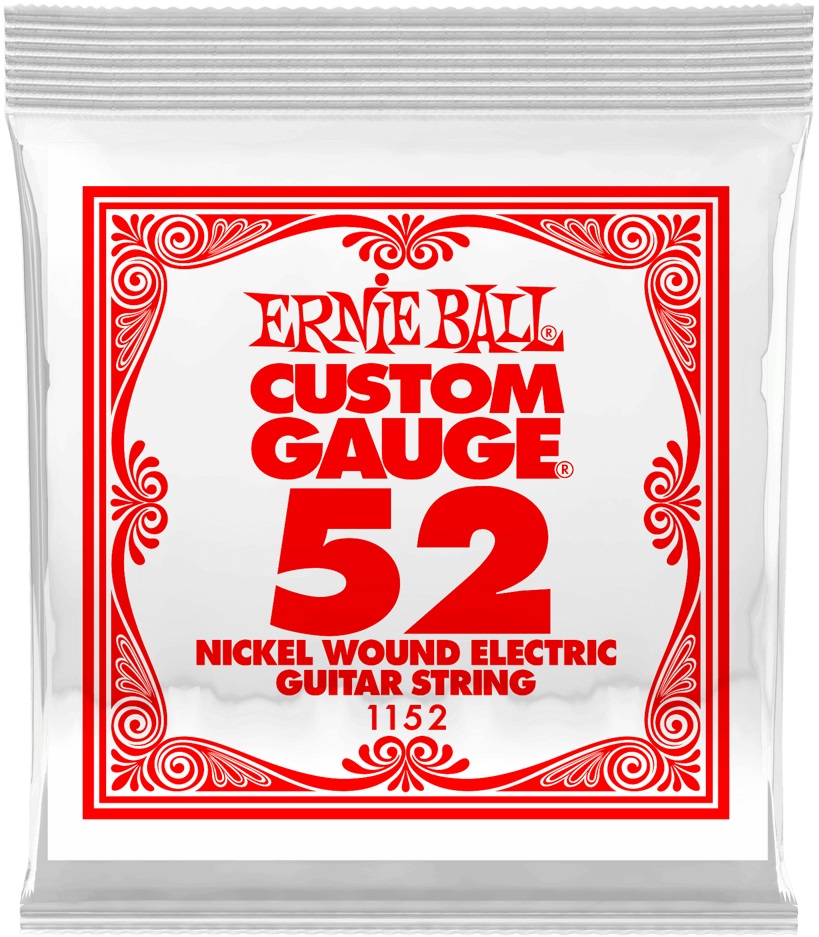 Ernie Ball 1152 Nickel Wound Single .052