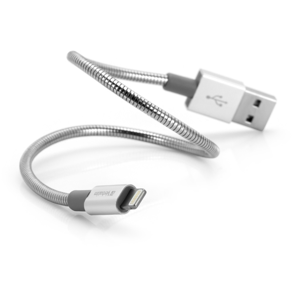 Verbatim Lightning kabel 1m S&CH střbrný