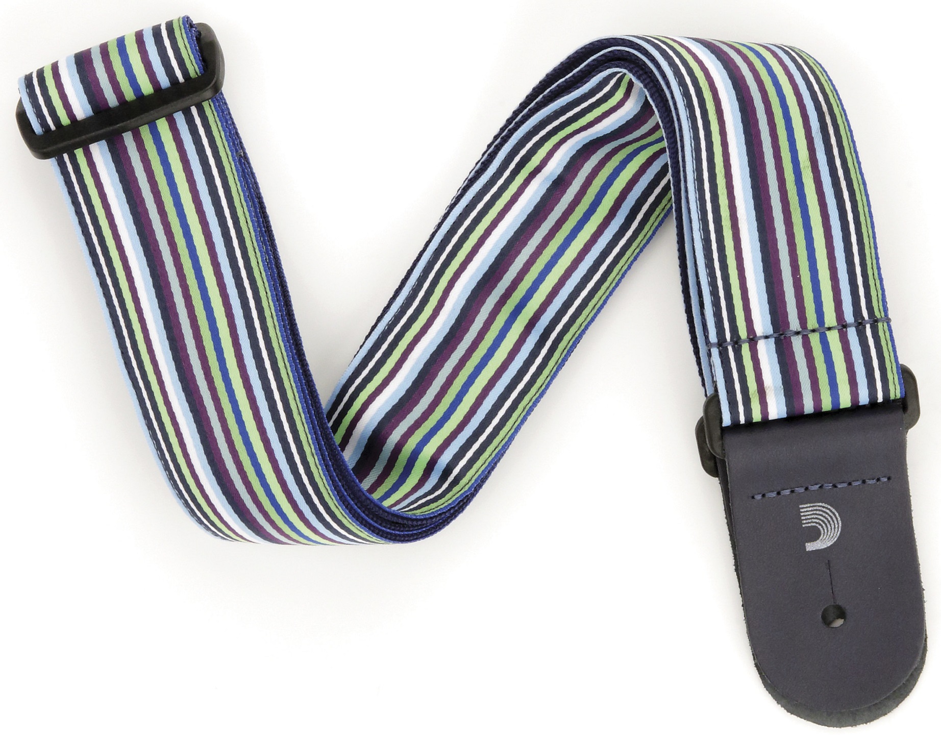 D'Addario Planet Waves T20S1501 Latin Line Art Guitar Strap Blue